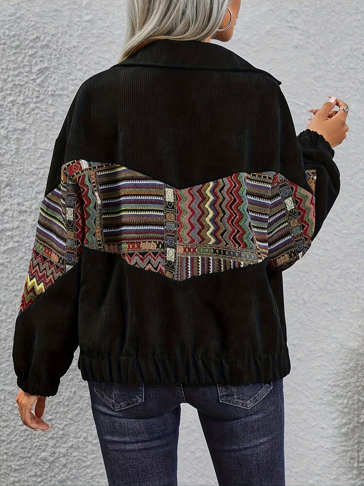 Patchwork Statement Jacket