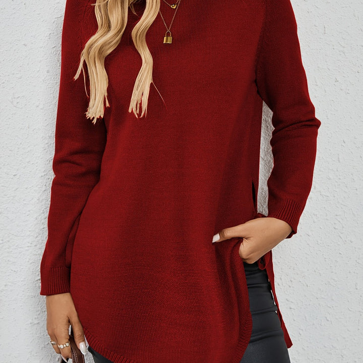Relaxed Longline Sweater