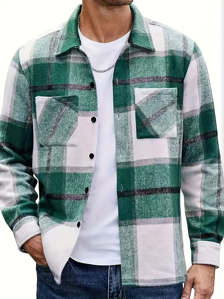 Rugged Check Overshirt
