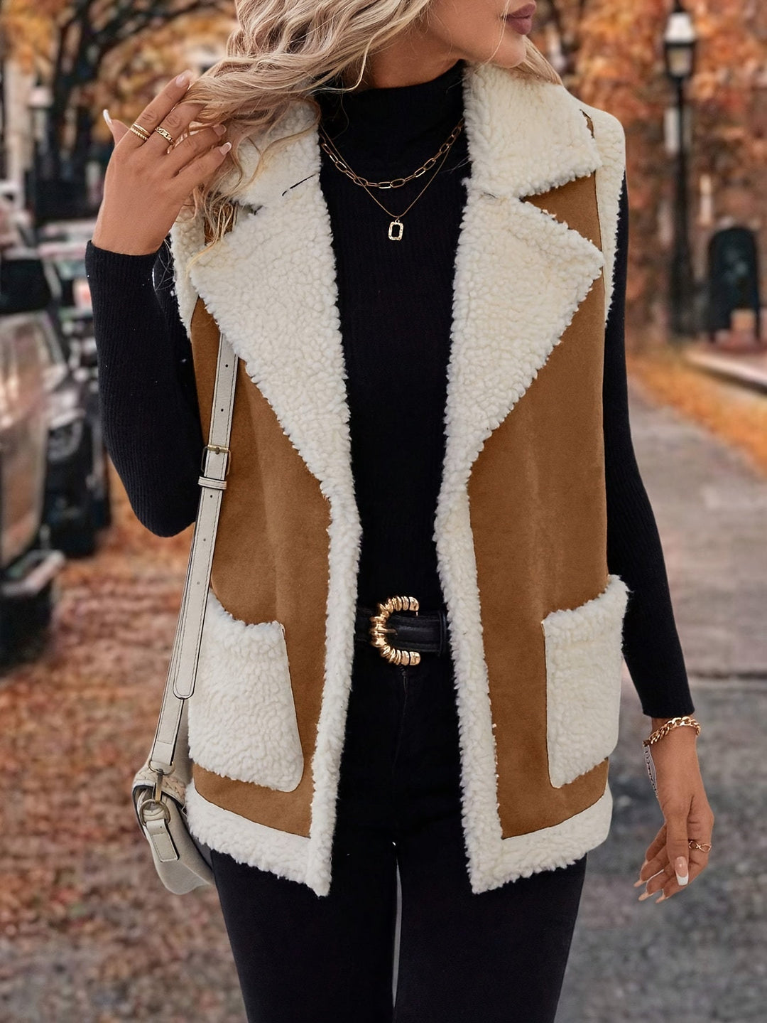 Cozy Lapel Vest