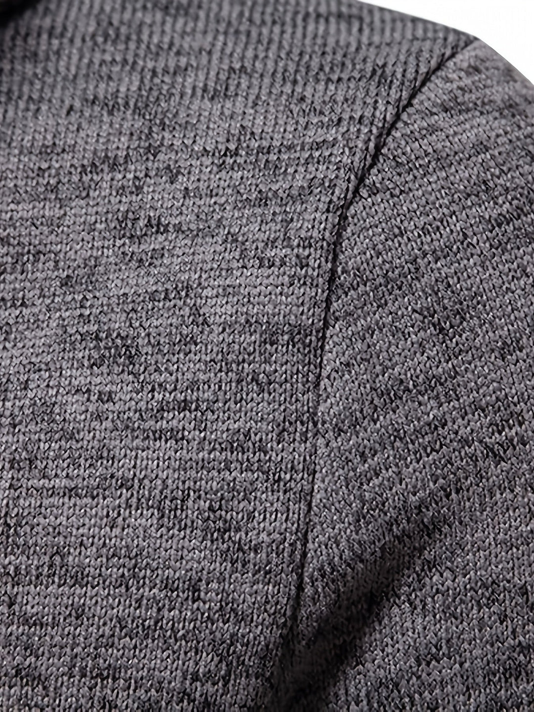 Slouchy Collar Button-Up Sweater