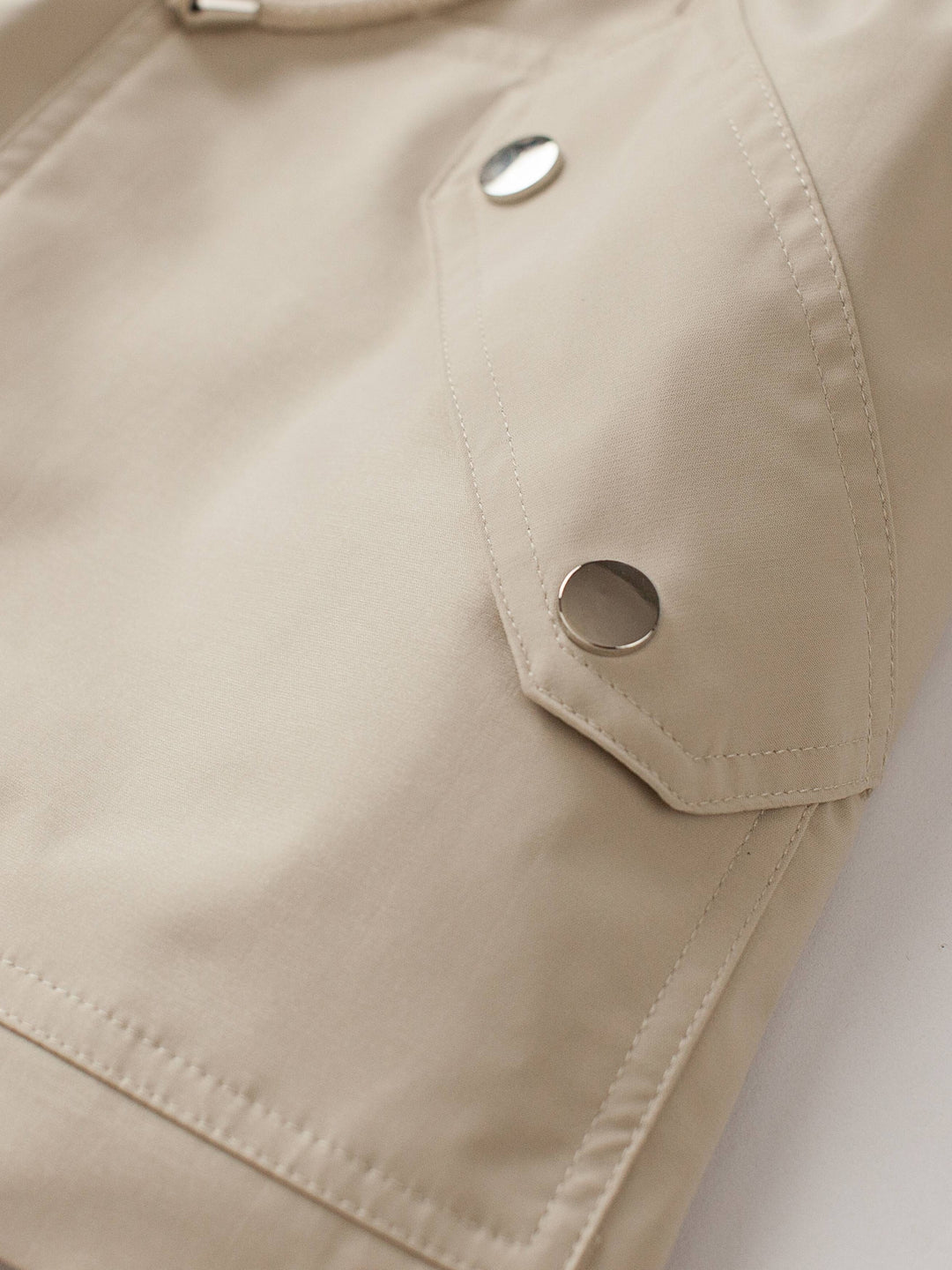 Hooded Drawstring Jacket