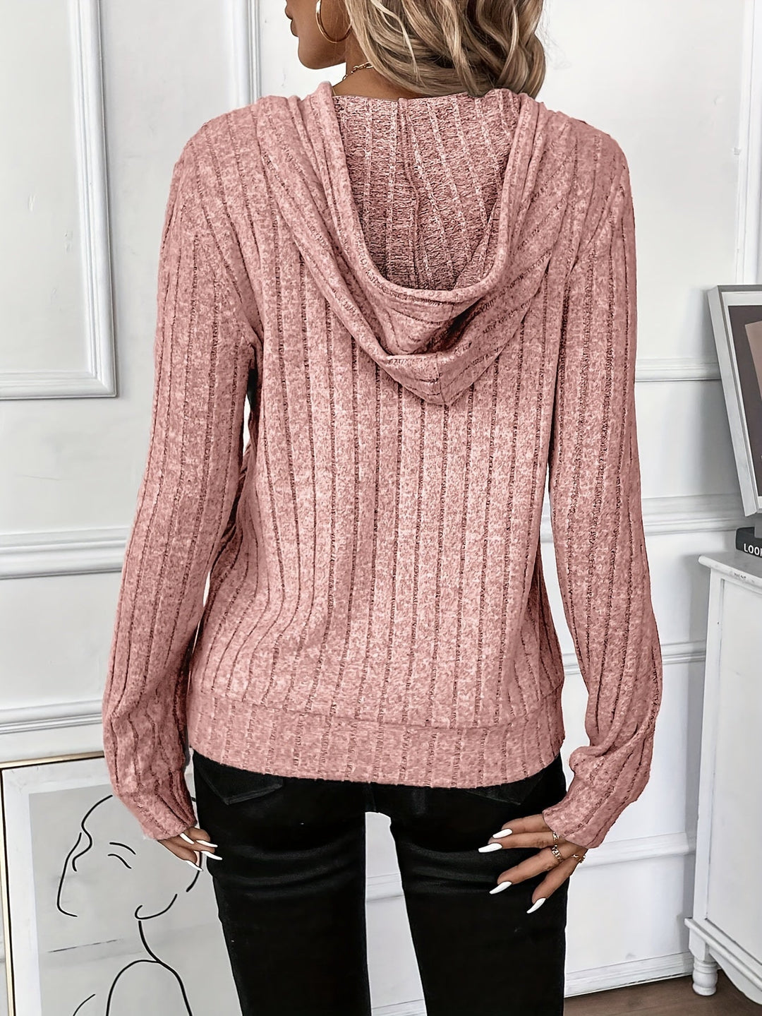 Cozy Textured Hoodie