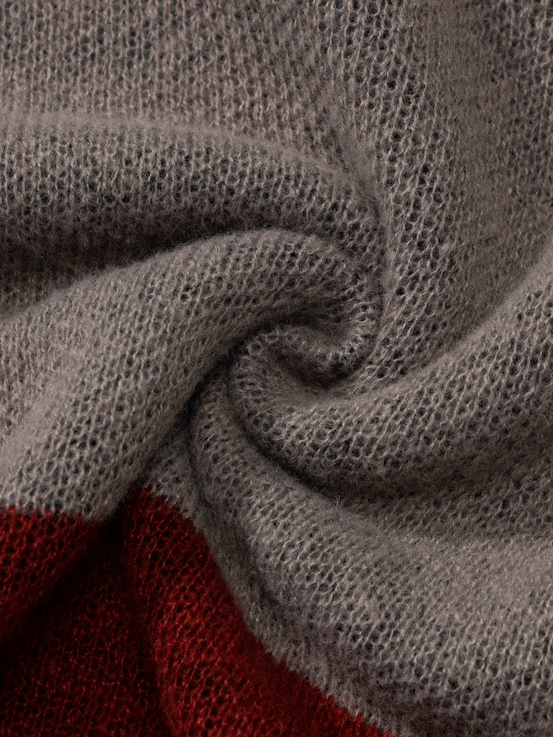 Color Block Knit Sweater