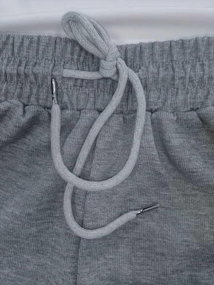 Relaxed Straight-Leg Sweatpants