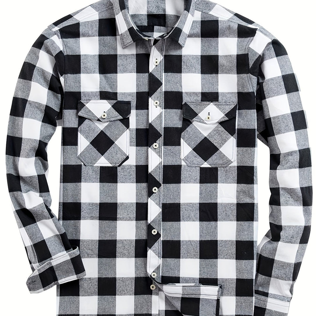 Classic Checked Flannel Shirt