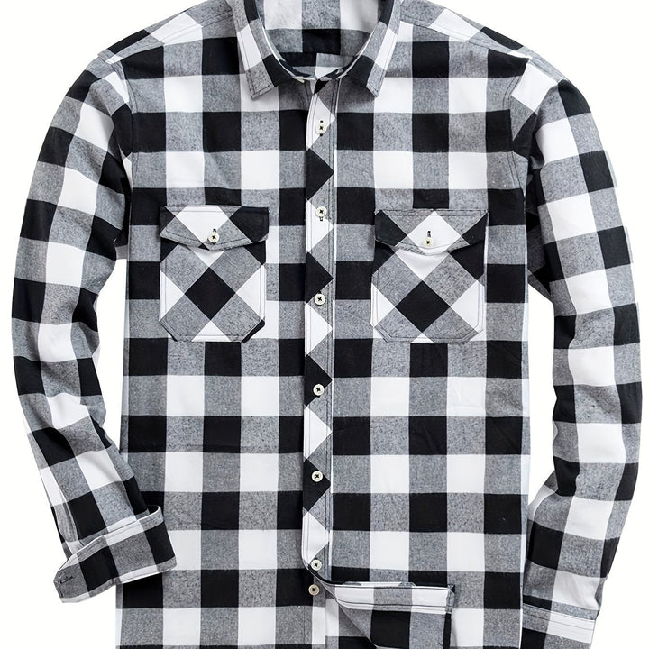 Classic Checked Flannel Shirt