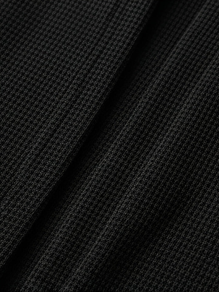 Open-Front Textured Cardigan