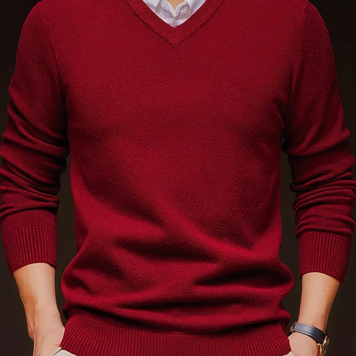 Classic V-Neck Sweater