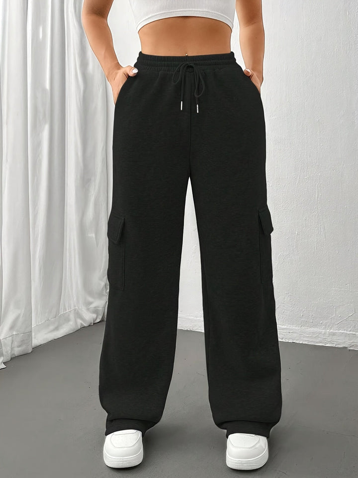 Relaxed Cargo Sweatpants