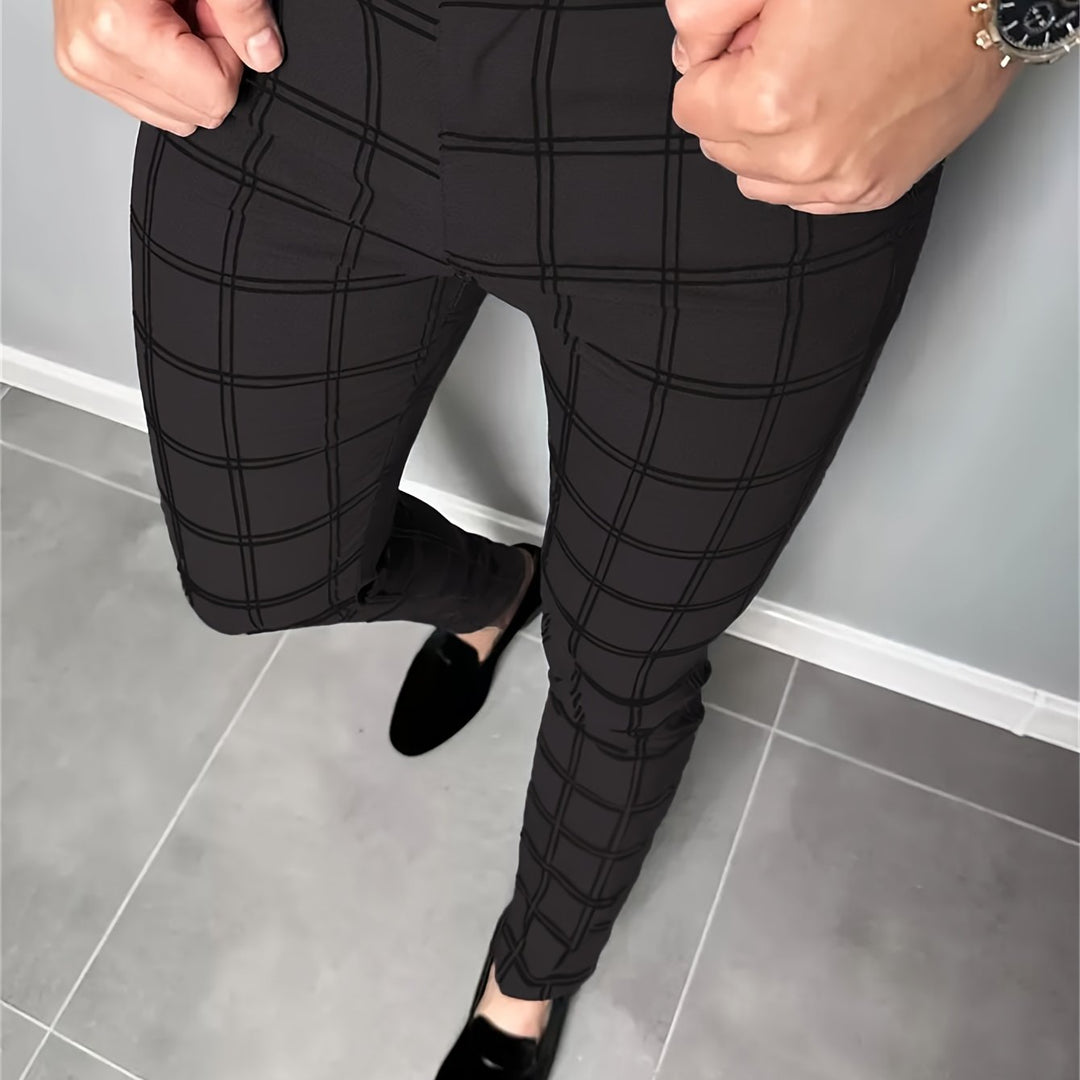 Refined Slim-Fit Pants