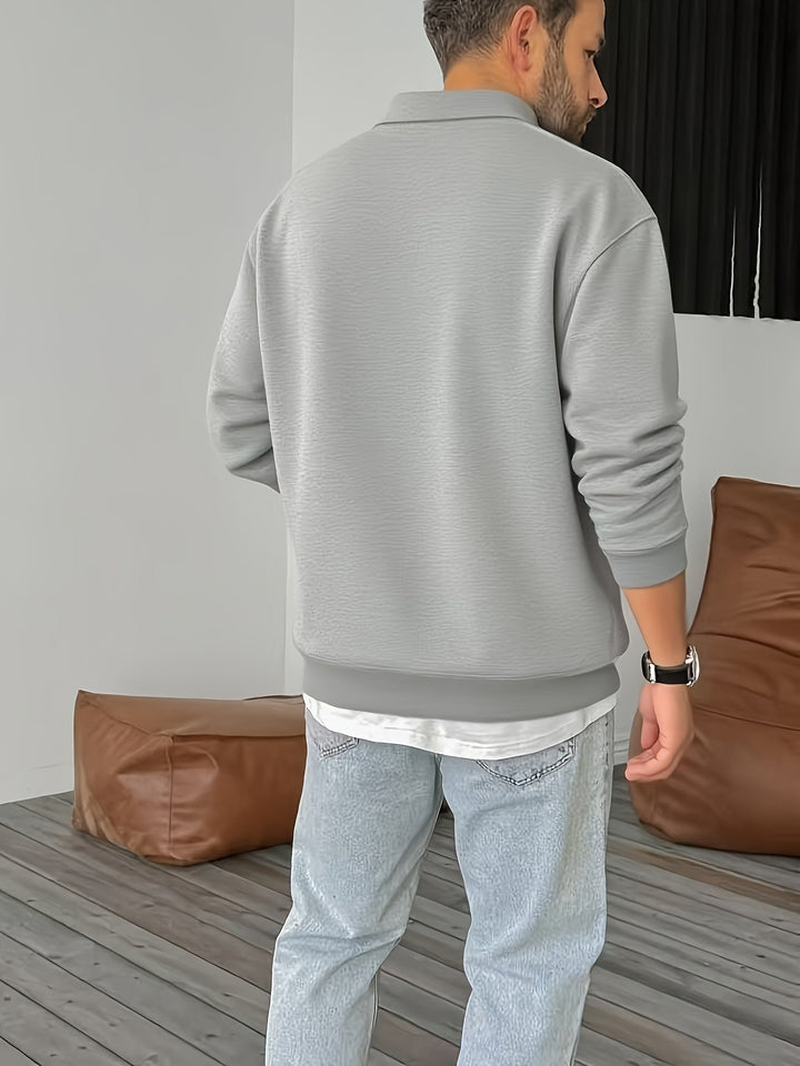 Cozy Half-Zip Sweatshirt