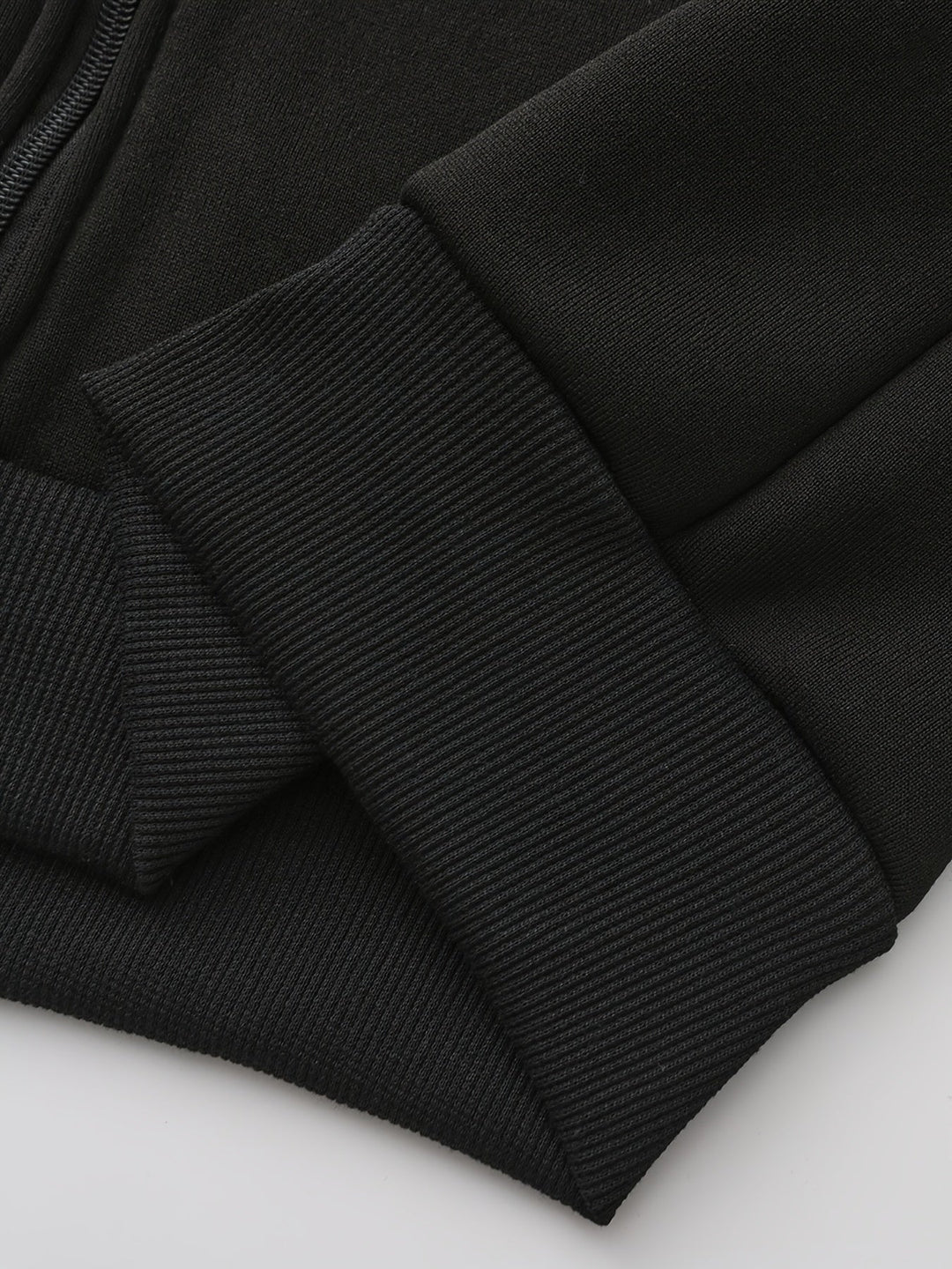 Color Block Zip-Up Hoodie