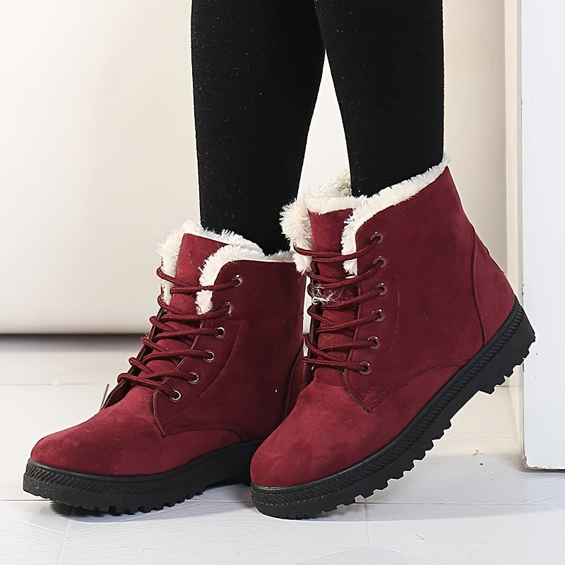 Lace-Up Ankle Boots