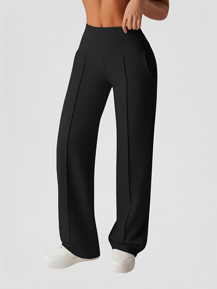 High-Waist Wide-Leg Pants
