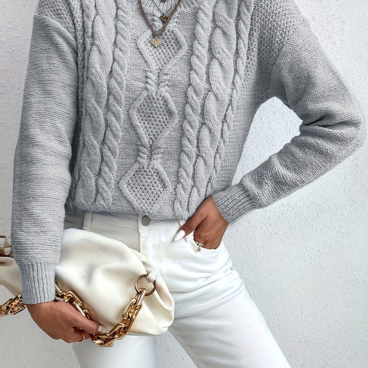 Chunky Cable-Knit Sweater