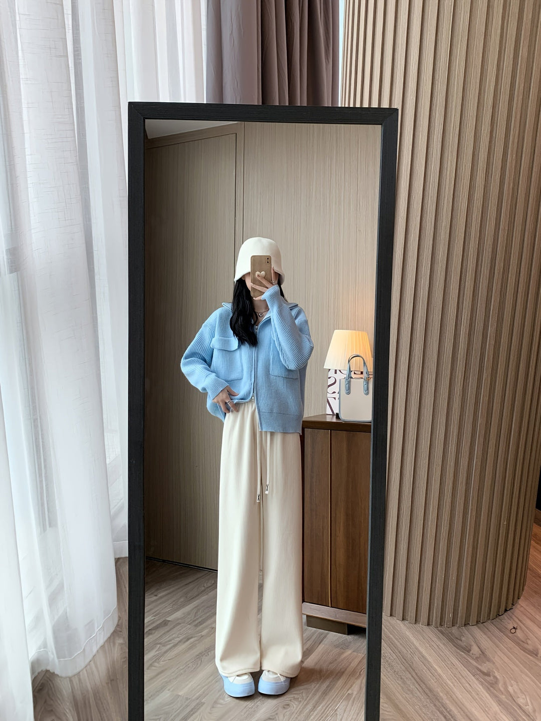 Cozy Wide-Leg Lounge Pants
