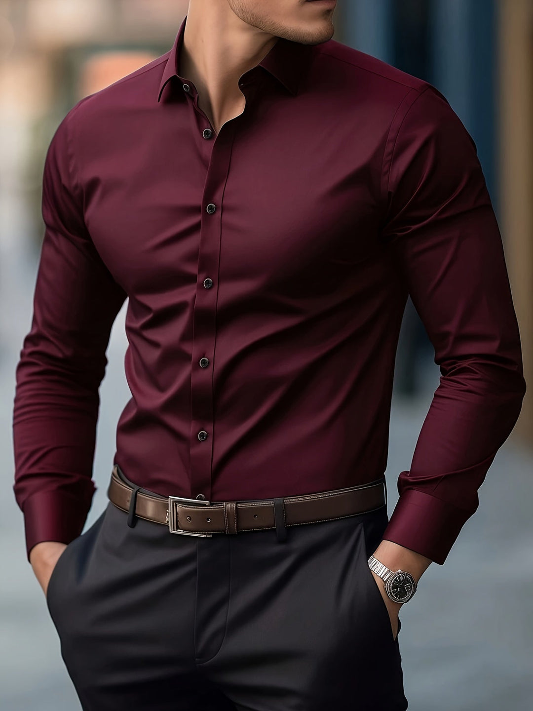 Tailored Long Sleeve Shirt