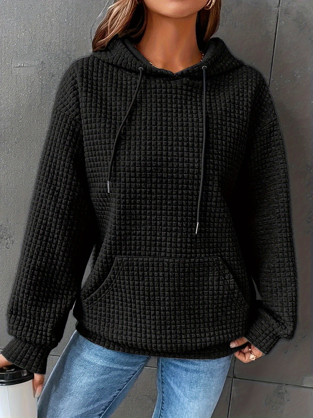 Cozy Textured Hoodie