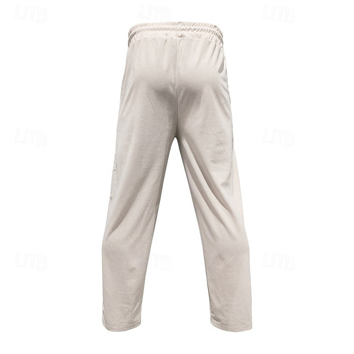 Relaxed Ribbed Pants