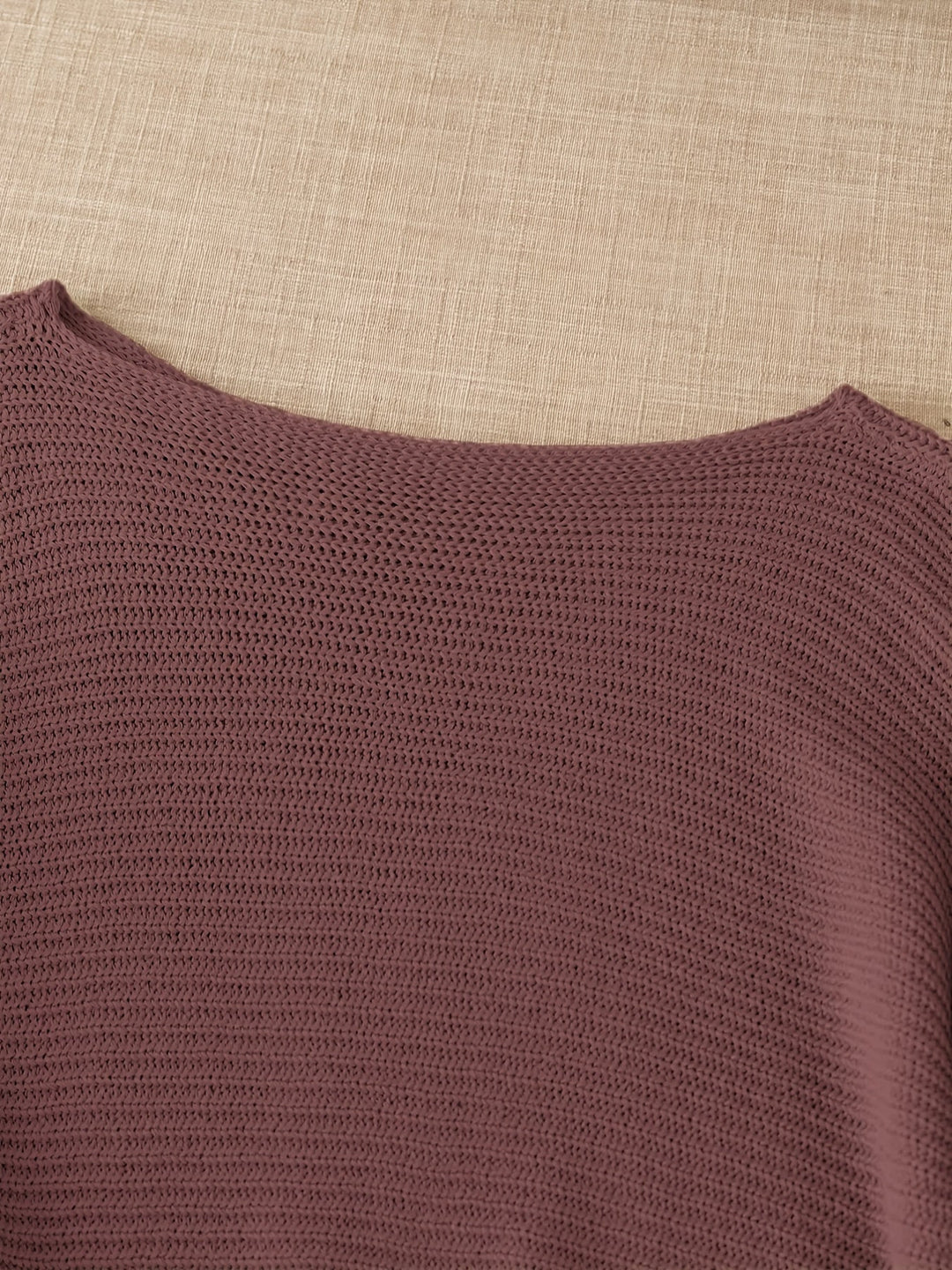 Relaxed Open-Knit Sweater
