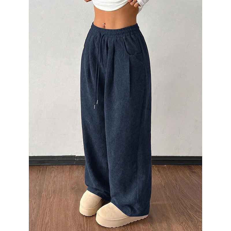 Relaxed Wide-Leg Pants