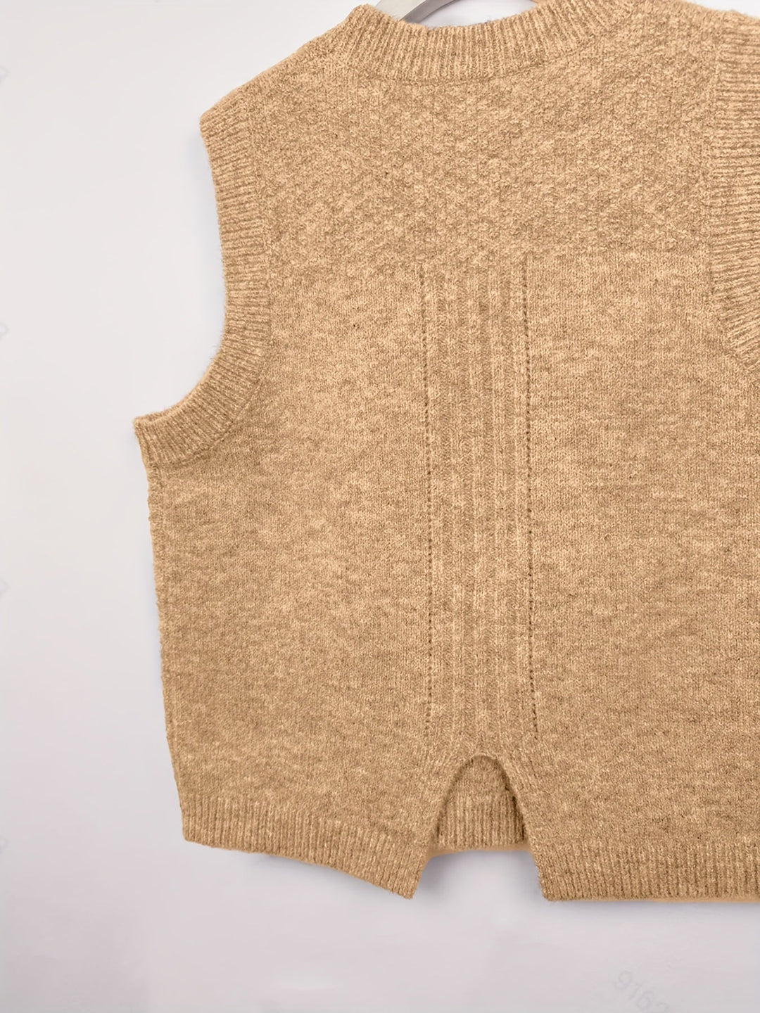 Cable-Knit Sweater Vest