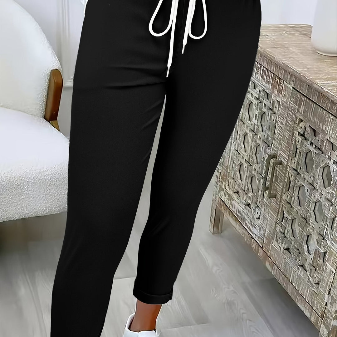 Relaxed Drawstring Pants