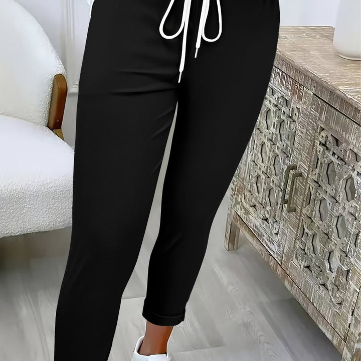 Relaxed Drawstring Pants