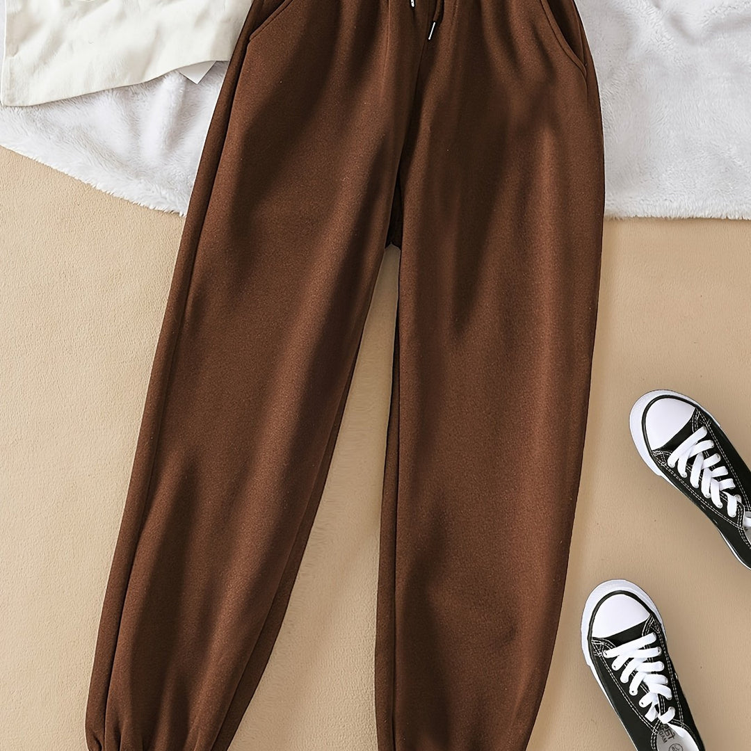 Relaxed Drawstring Joggers