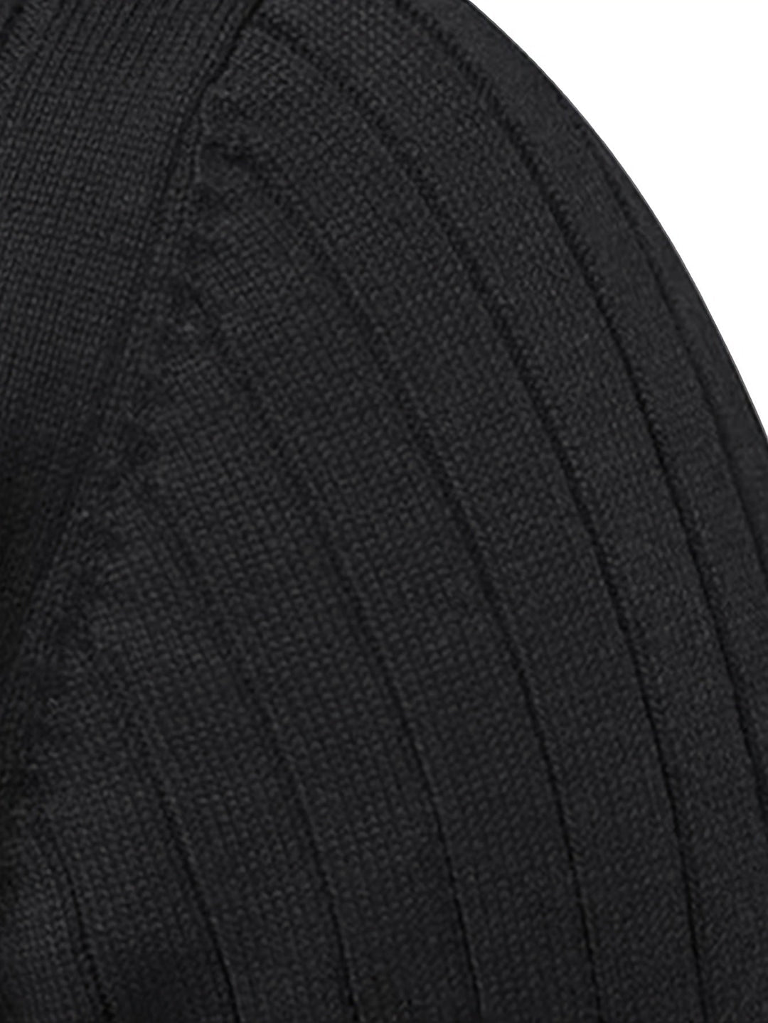 Quarter-Zip Stand Collar Sweater