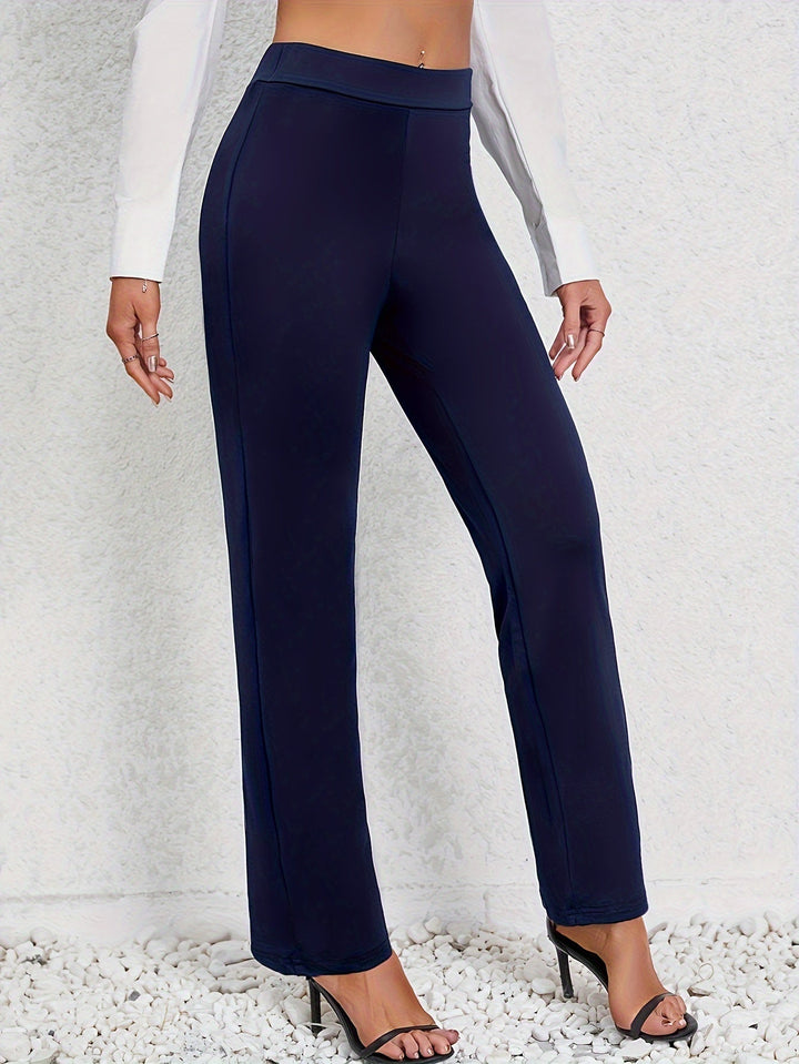 Refined Straight-Leg Pants