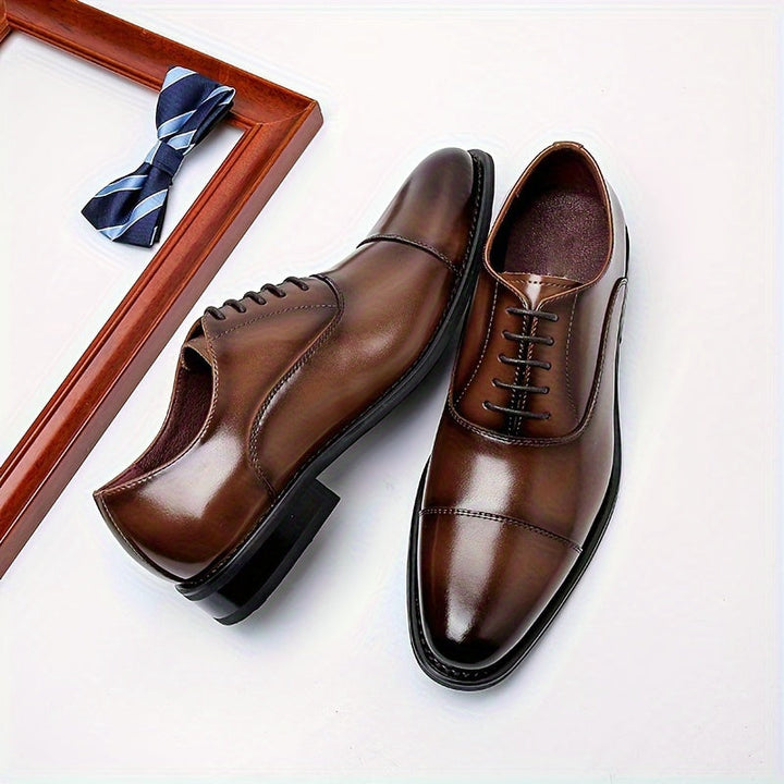 Classic Cap-Toe Oxford Shoes