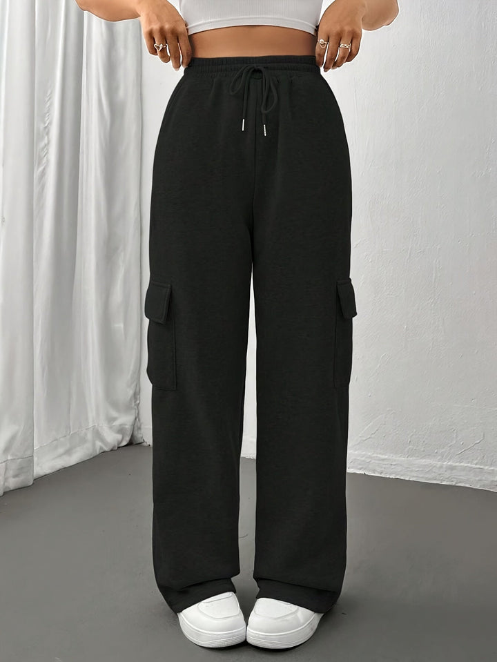 Relaxed Cargo Sweatpants