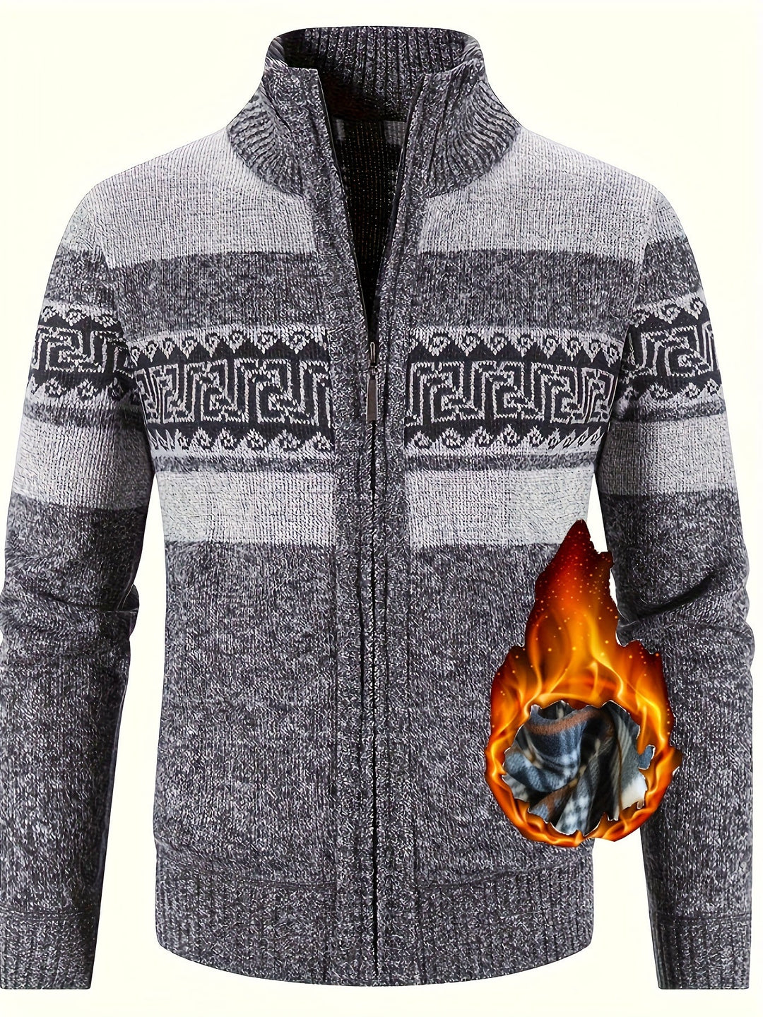 Cozy Full-Zip Cardigan