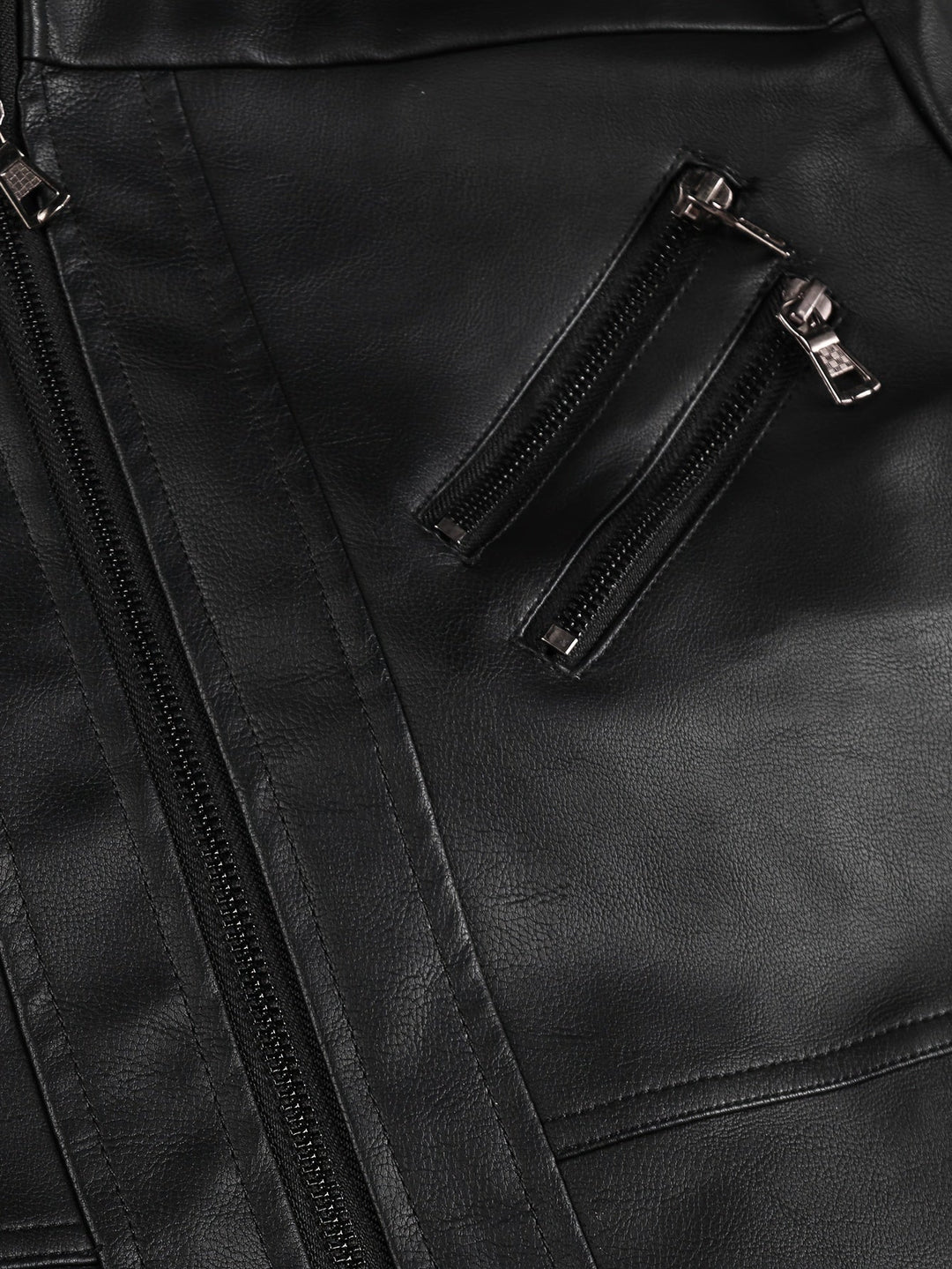 Rugged Hooded Biker Jacket
