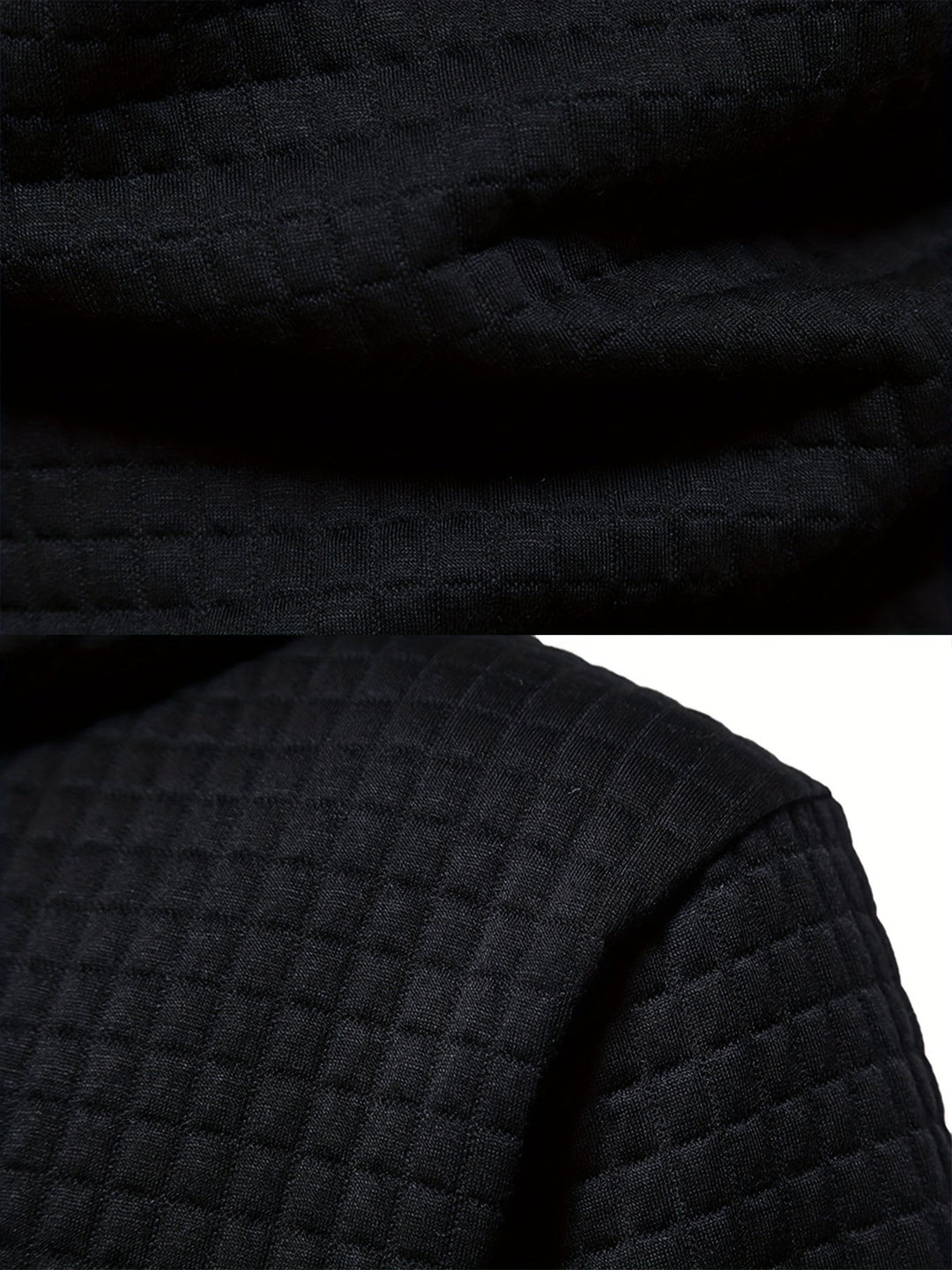 Textured Pullover Hoodie