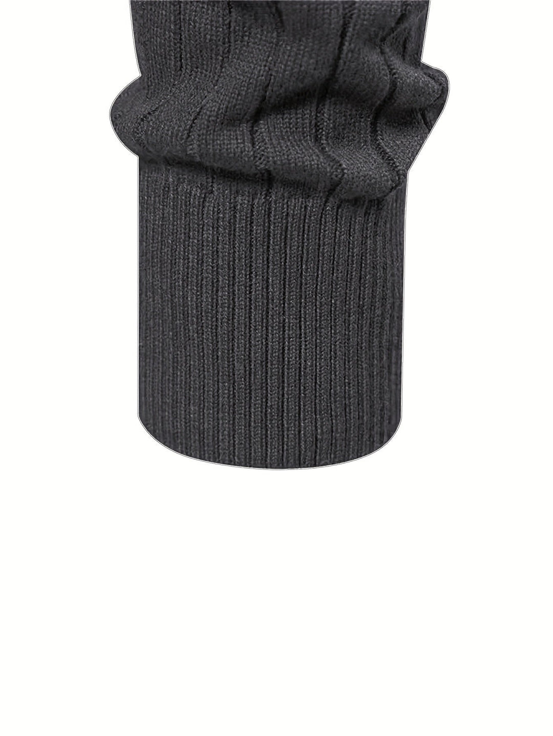 Quarter-Zip Stand Collar Sweater