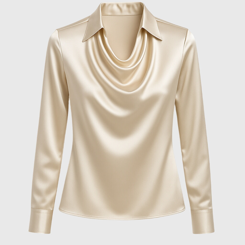 Draped Elegant Blouse
