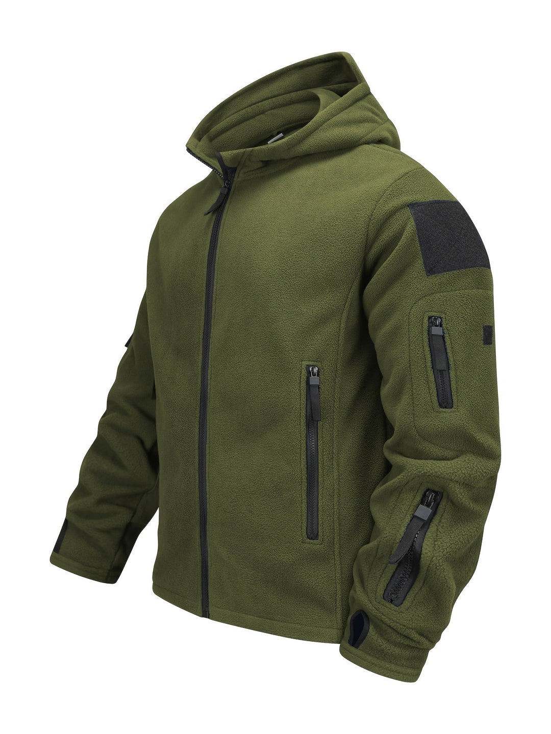 Rugged Hooded Zip Jacket