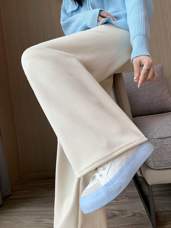 Cozy Wide-Leg Lounge Pants