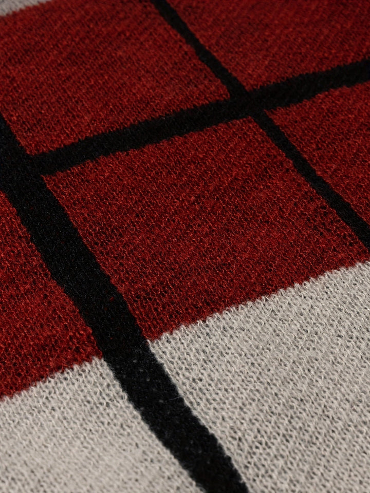 Color Block Knit Sweater