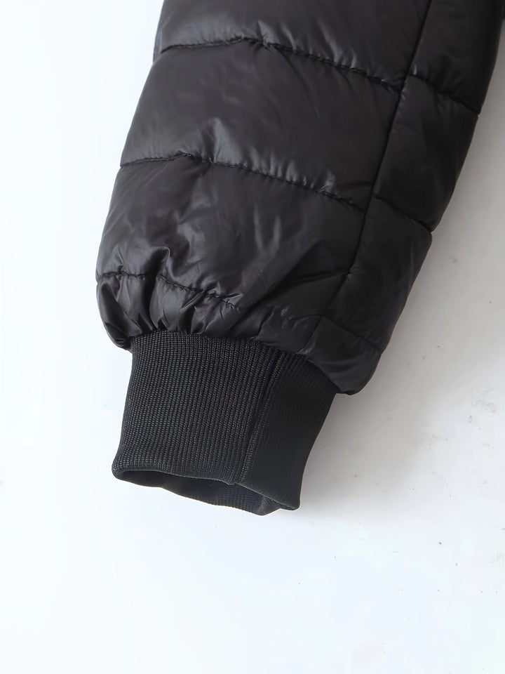 Quilted Longline Coat