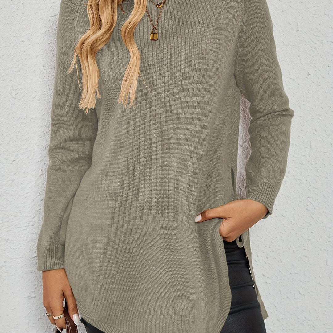 Relaxed Longline Sweater