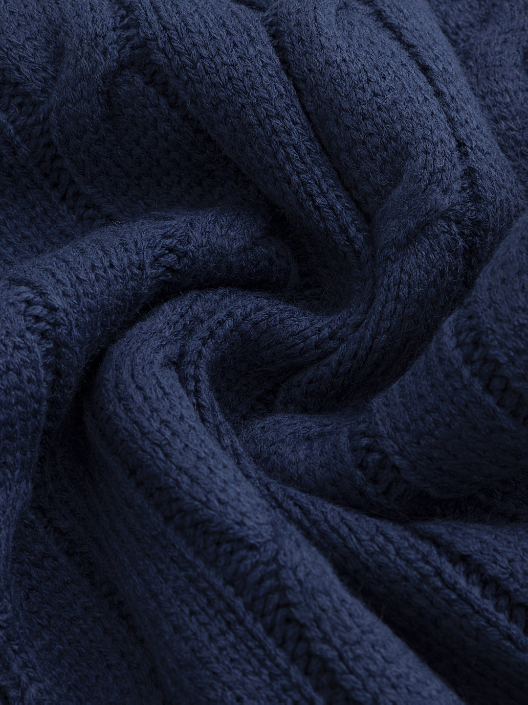 Shawl Collar Cable Knit Cardigan