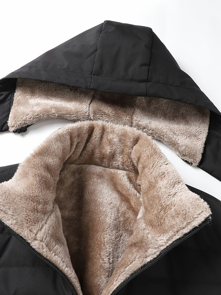 Hooded Insulated Winter Coat