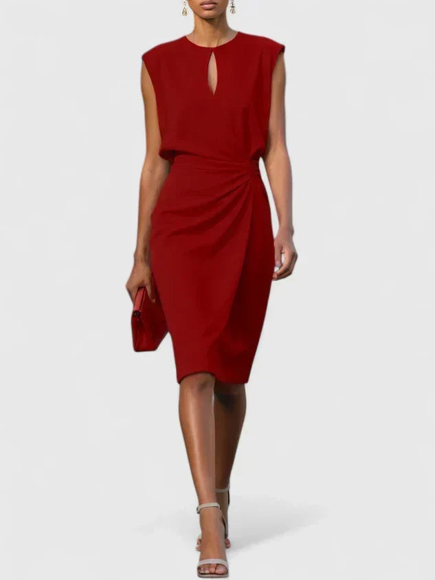 Draped Elegance Dress