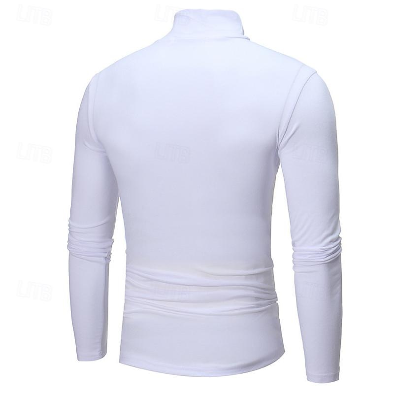 Refined Long-Sleeve Turtleneck