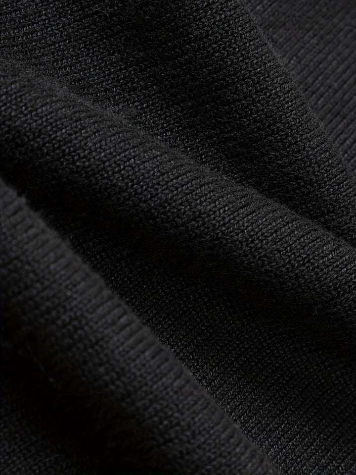 Refined Quarter-Zip Polo Sweater