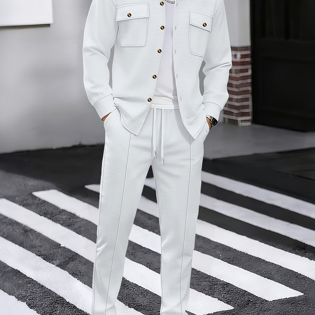 Refined Casual Two-Piece Set